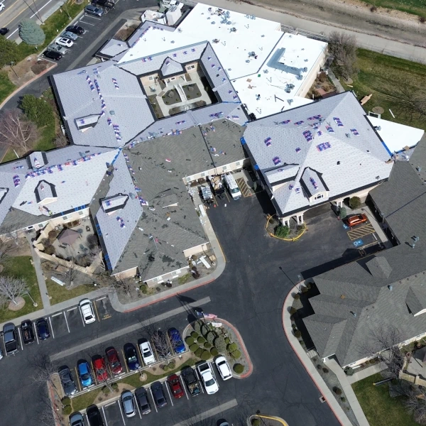 Tile and flat commercial roofing project in St. George UT