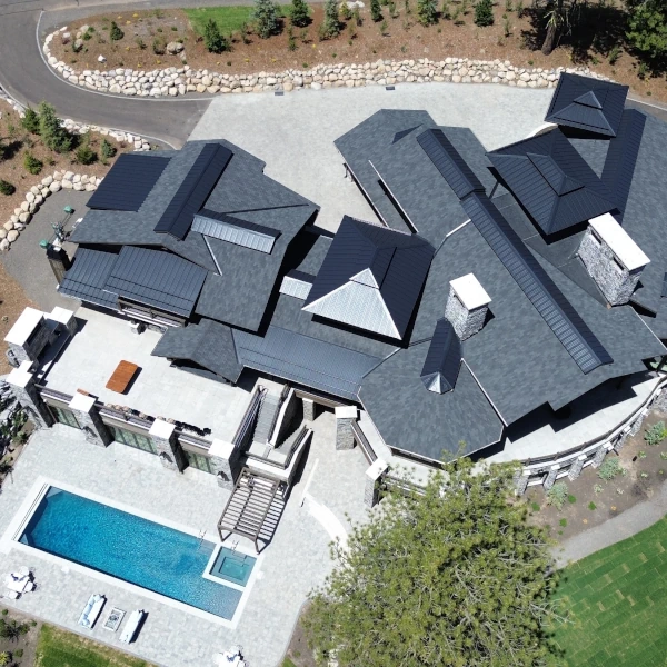 Mountain home roof in McCall ID